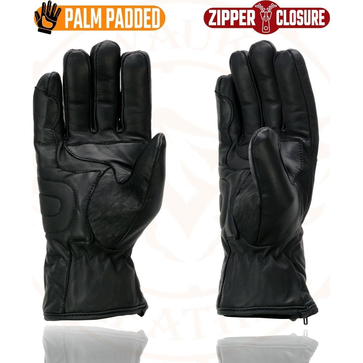 Guantes de Cuero Aislados Milwaukee Leather MG7575 para Hombre