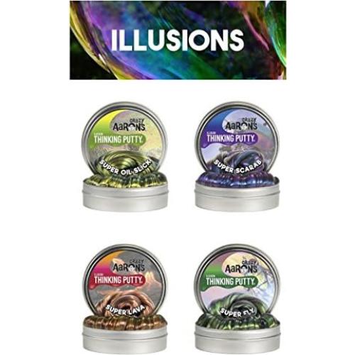 Crazy Aaron's Thinking Putty 354 g Mini Tin Assortment 12 Pack