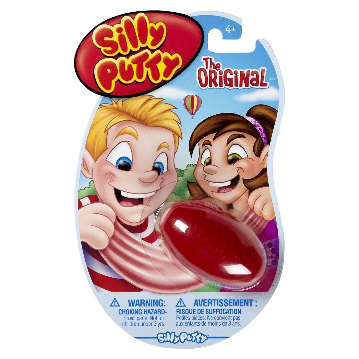 Silly Putty Original Crayola 100g - Masa Elástica para Jugar