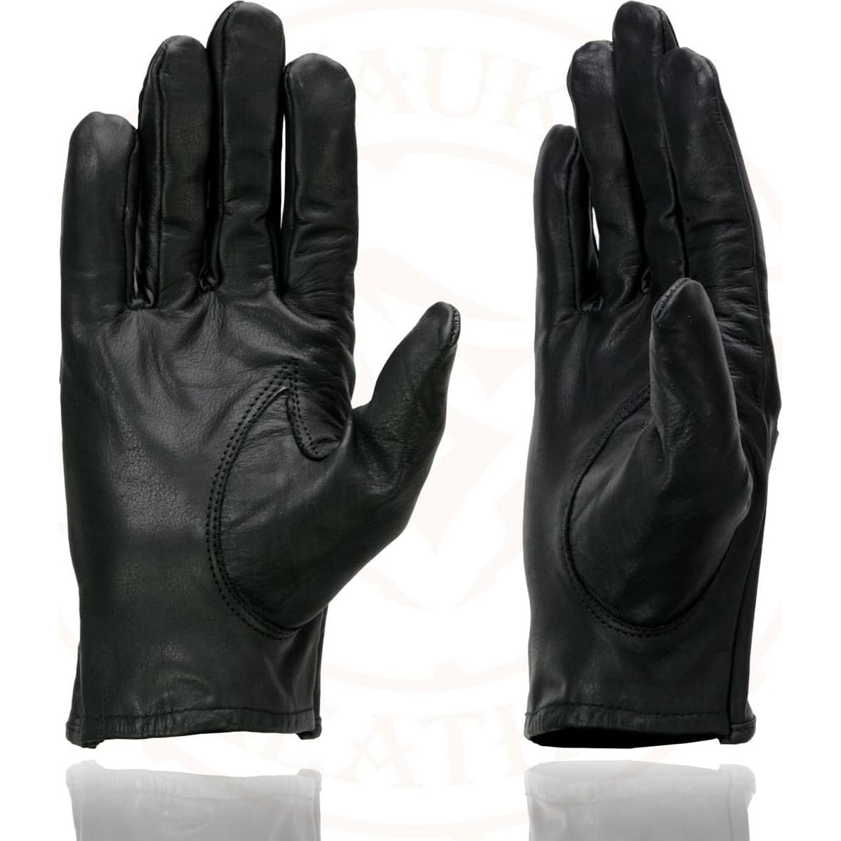 Guantes de motocicleta Milwaukee Leather SH729 cuero negro