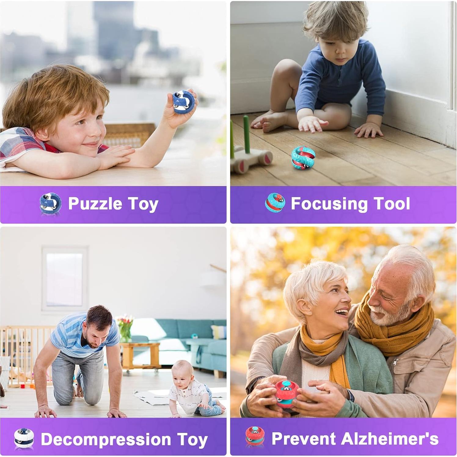 Juguete Antiestrés Bola Órbita Única DIMI - Alivio para Niños y Adultos