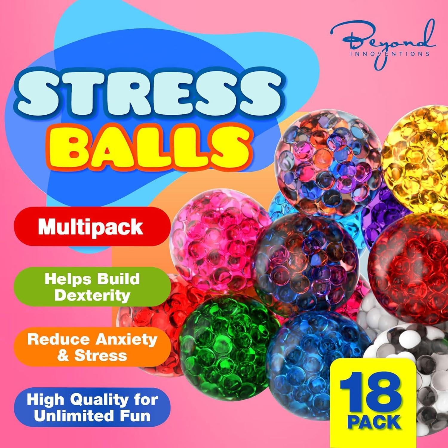 Pelotas Antiestrés XL Beyond Innoventions - Paquete de 18