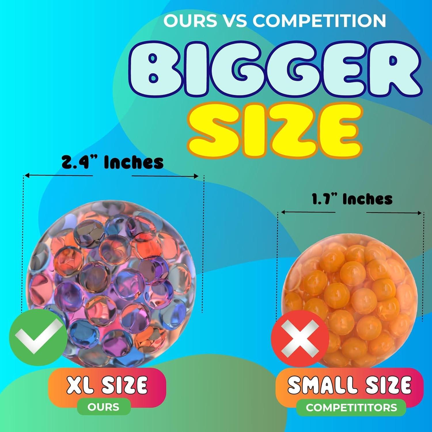 Pelotas Antiestrés XL Beyond Innoventions - Paquete de 18