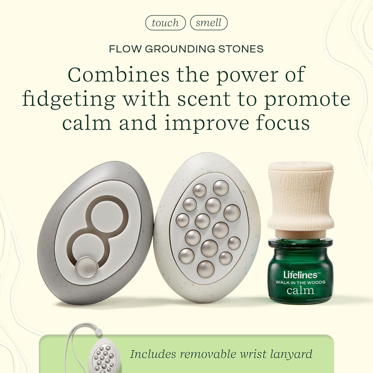 Piedras de Enraizamiento Lifelines Flow con Aroma Calmante
