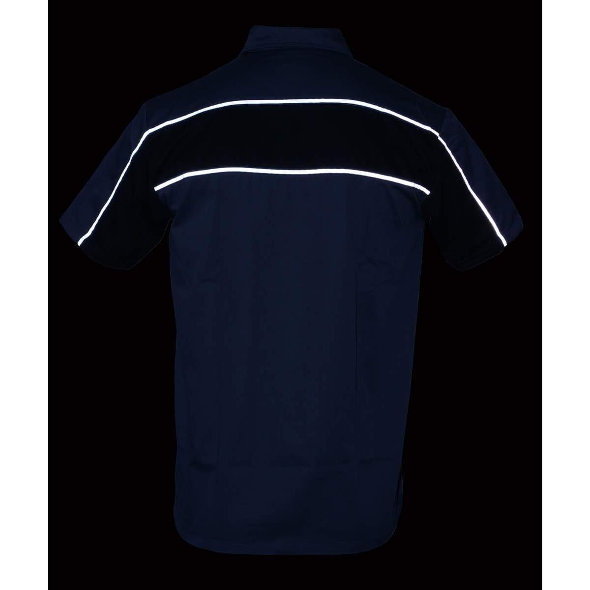 Camisa Mecánico Biker Clothing Co. MDM11671 Gris y Negro