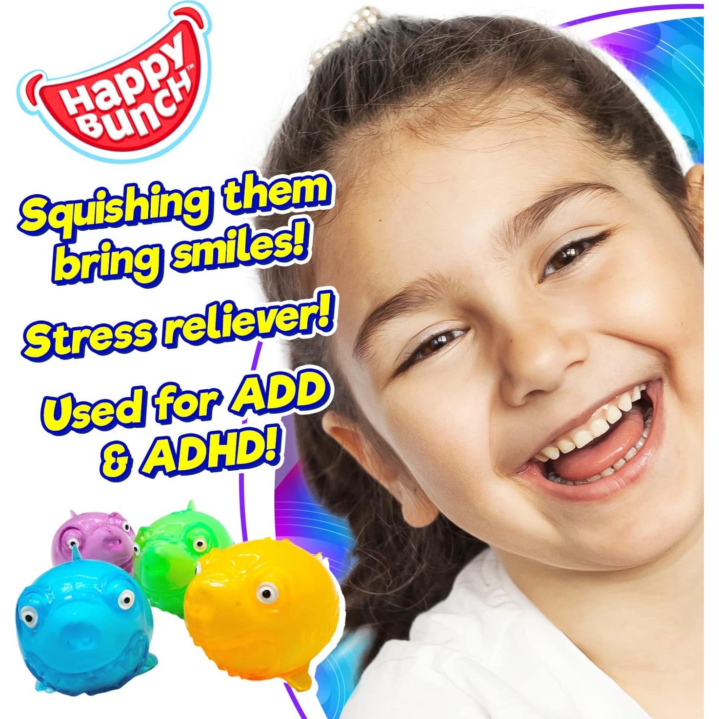 JA-RU Juguetes Squishy Tiburón Mini - Paquete de 24 Unidades