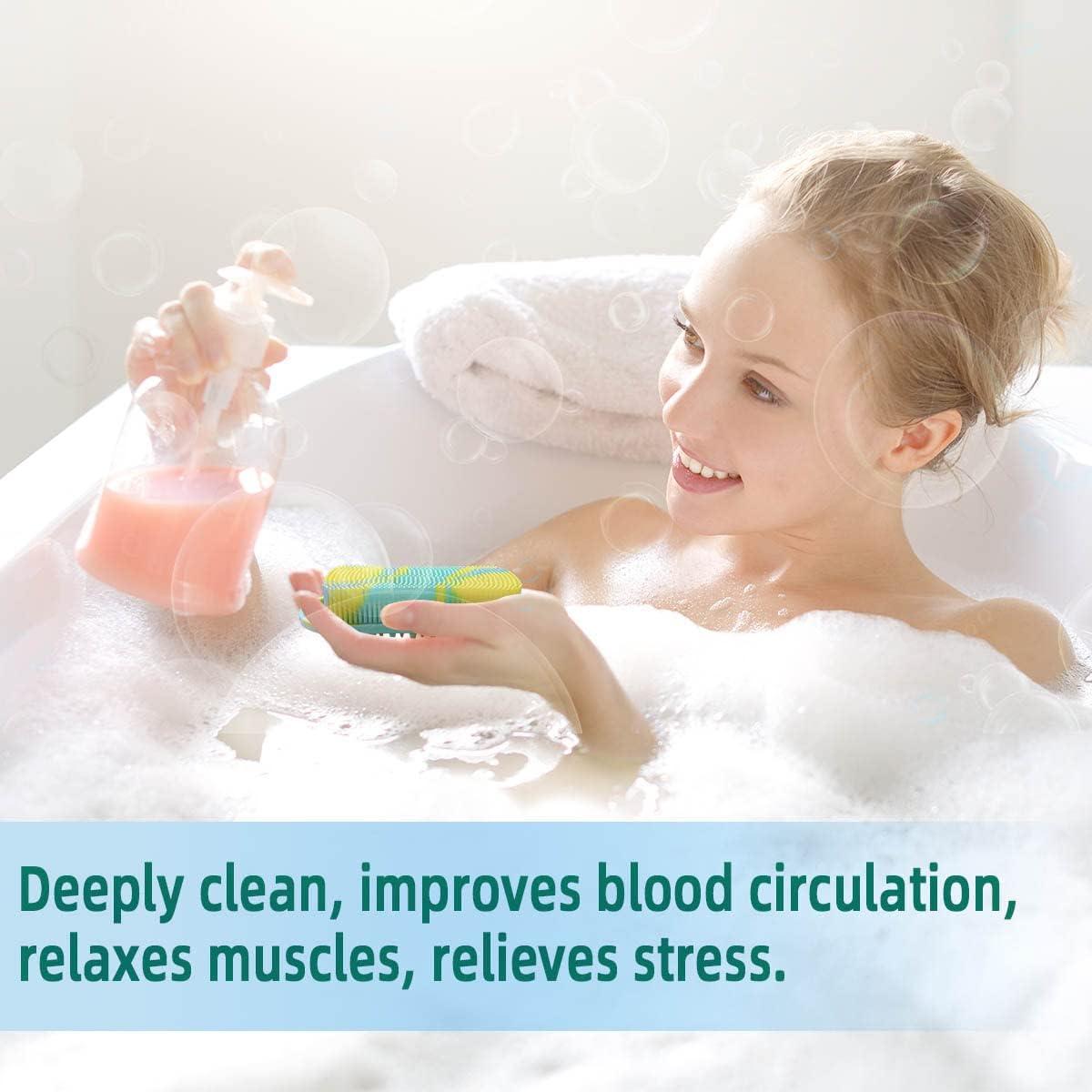 Esponja de Cuerpo de Silicona TTSAM 2 en 1 Verde Camuflaje