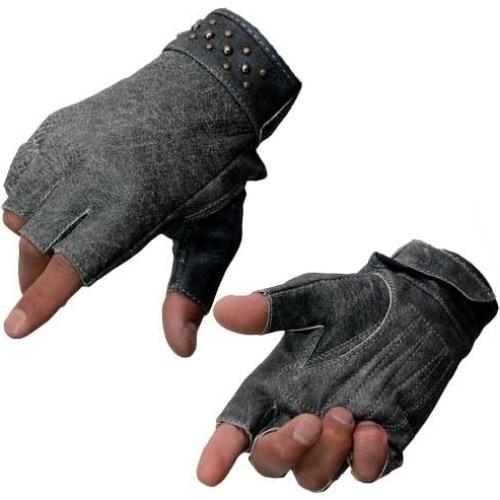 Guantes de moto Milwaukee Leather MG7761 mujer cuero gel
