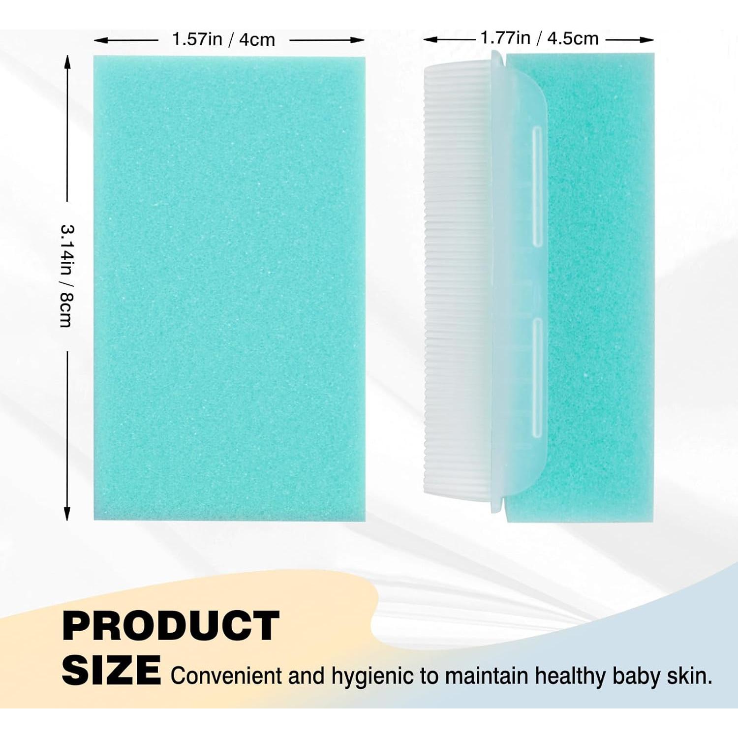 Juego de 2 Cepillos y Esponja para Bebé Zoolinn - Cuidado Costra Láctea