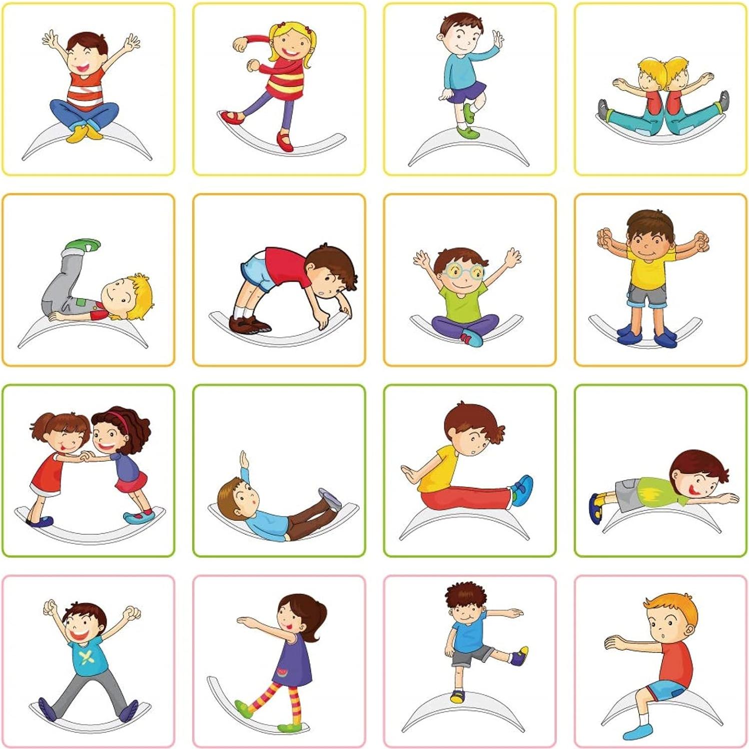 Tablero de Equilibrio Wobble Gentle Monster 89 cm Madera Natural