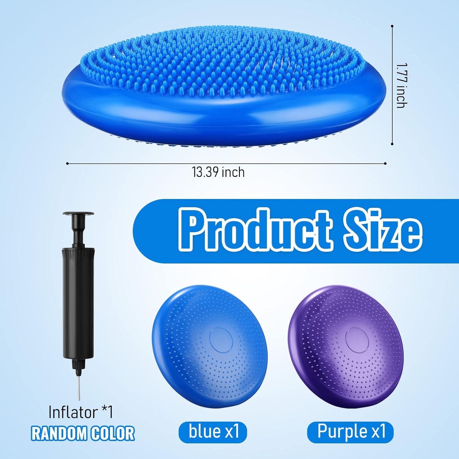 Cojines Inestables Outus 34 cm para Niños - 2 Pcs con Bomba