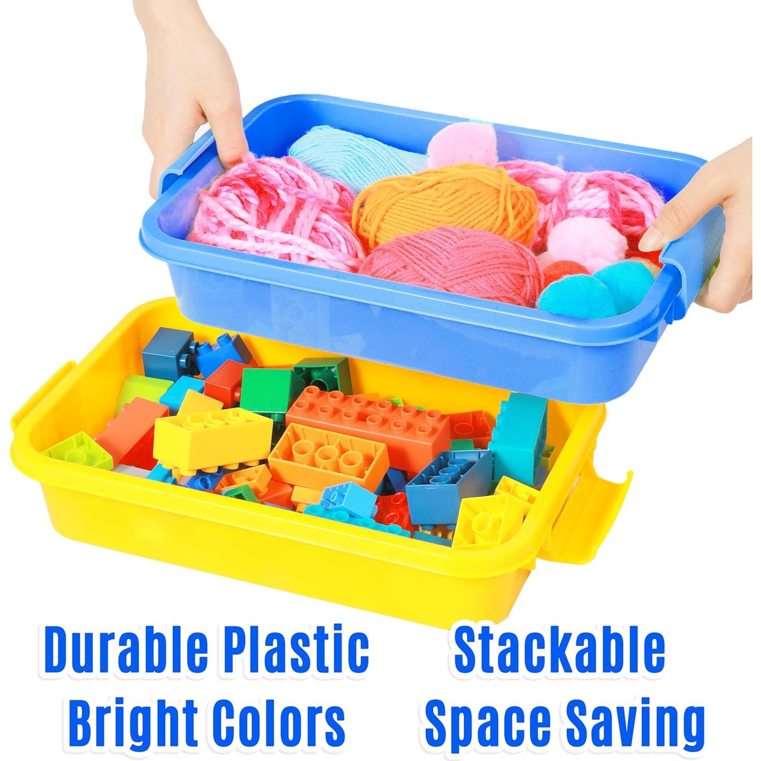 Paquete de 3 Contenedores Sensoriales Carolart 34.3 cm Plástico