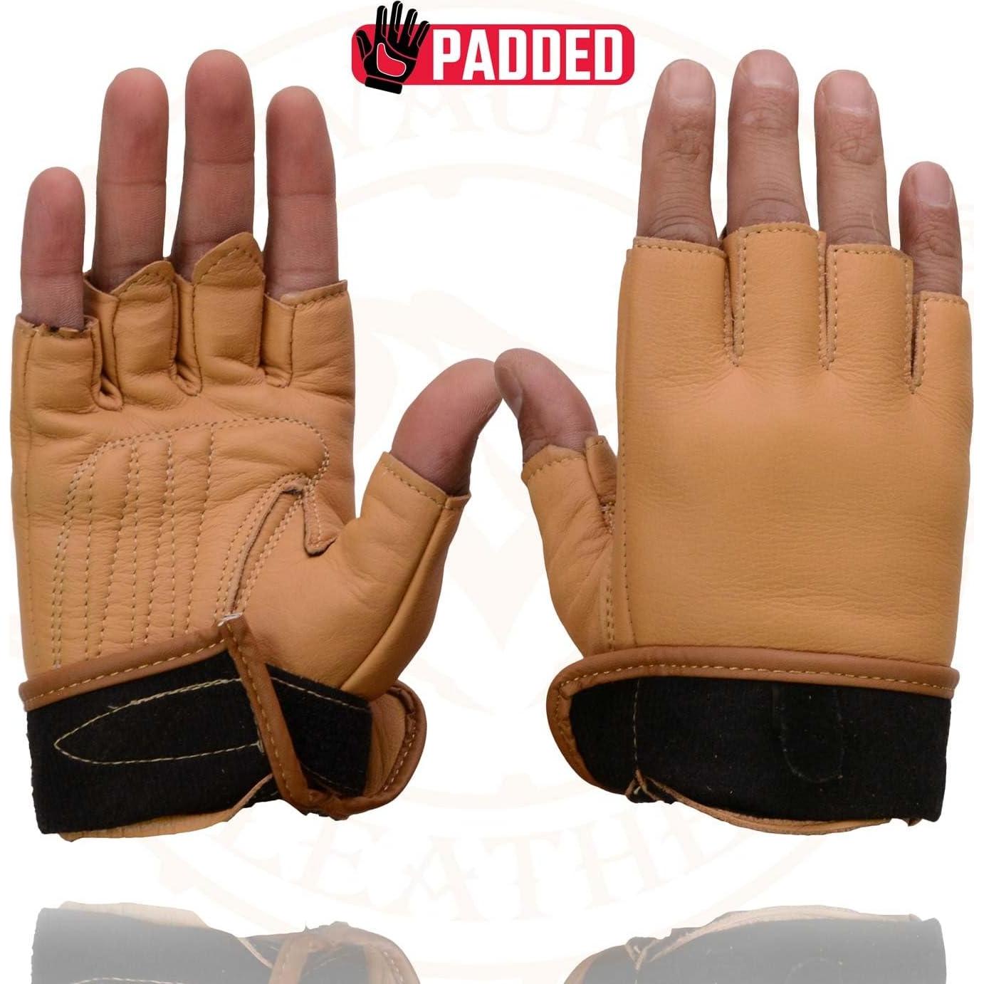 Guantes de moto Milwaukee Leather MG7761 cuero mujer 3X