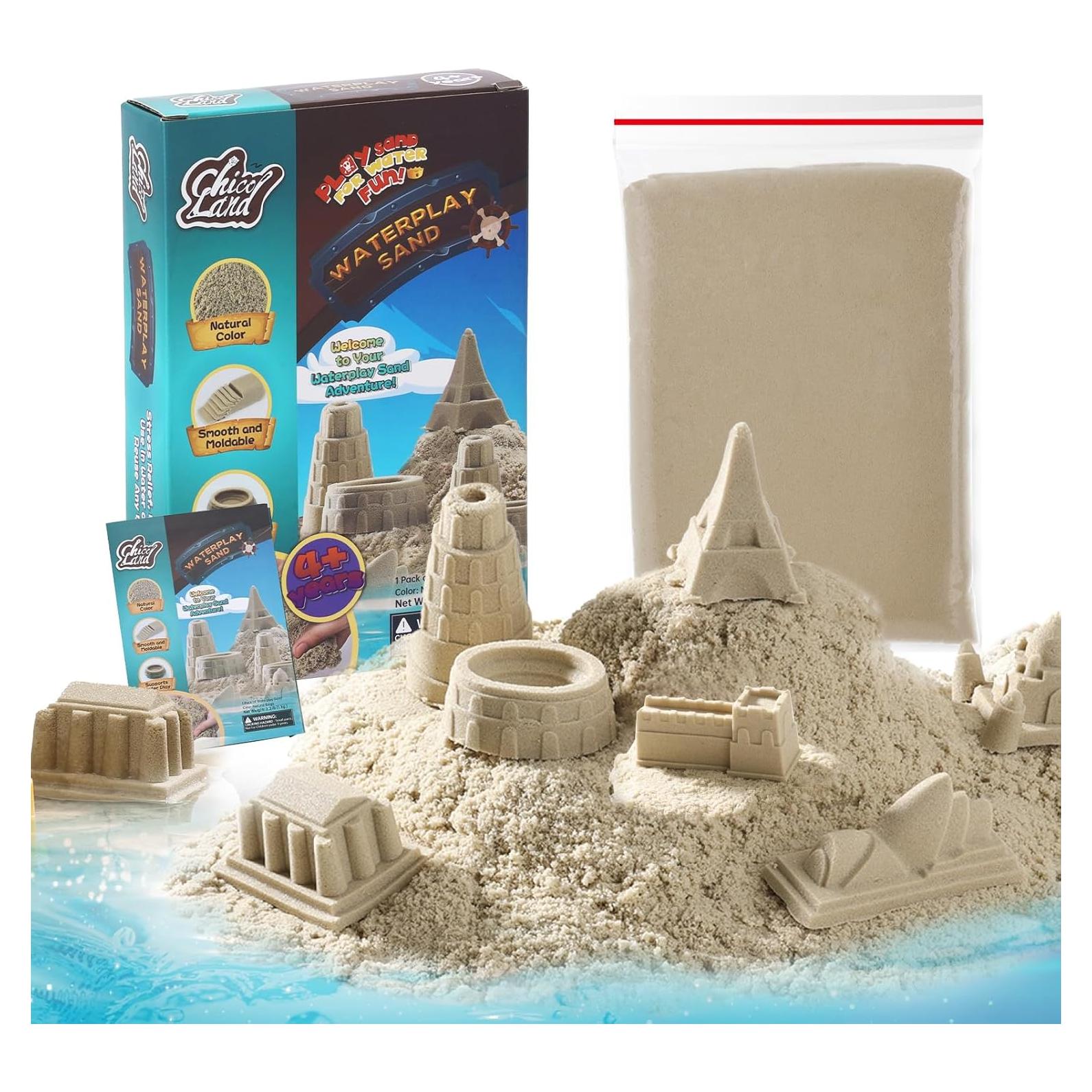 Arena Acuática Moldeable Chico Land 1.05kg No Tóxica 4+