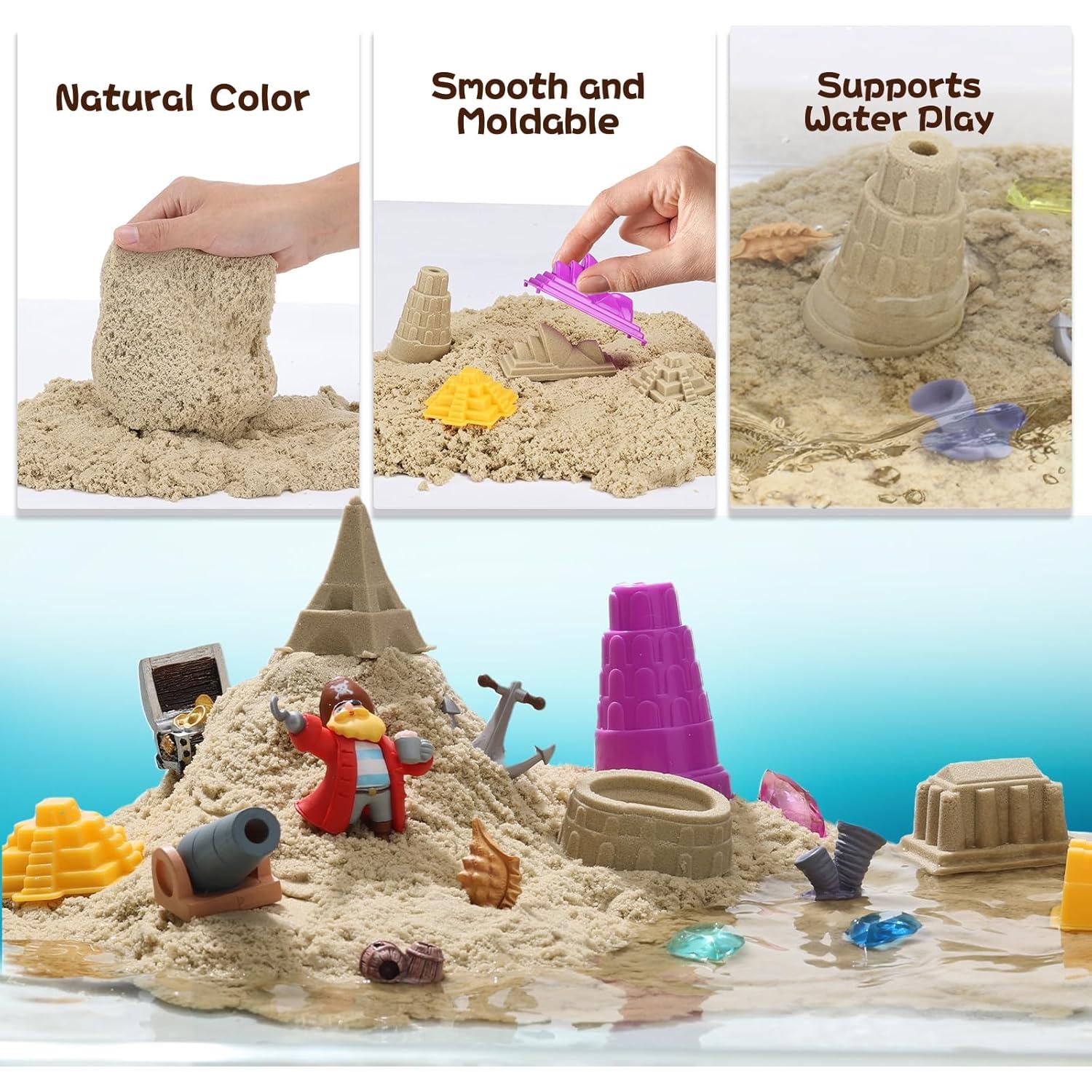 Arena Acuática Moldeable Chico Land 1.05kg No Tóxica 4+