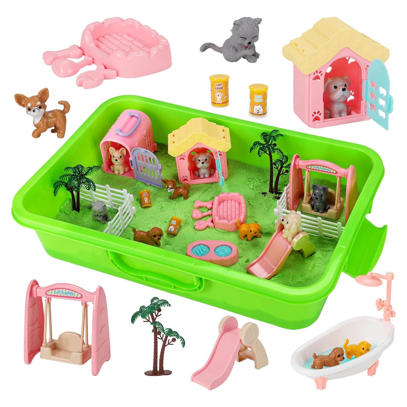 Caja Sensorial de Arena Mathea 1.0 kg para Niños 3 a 6 Años