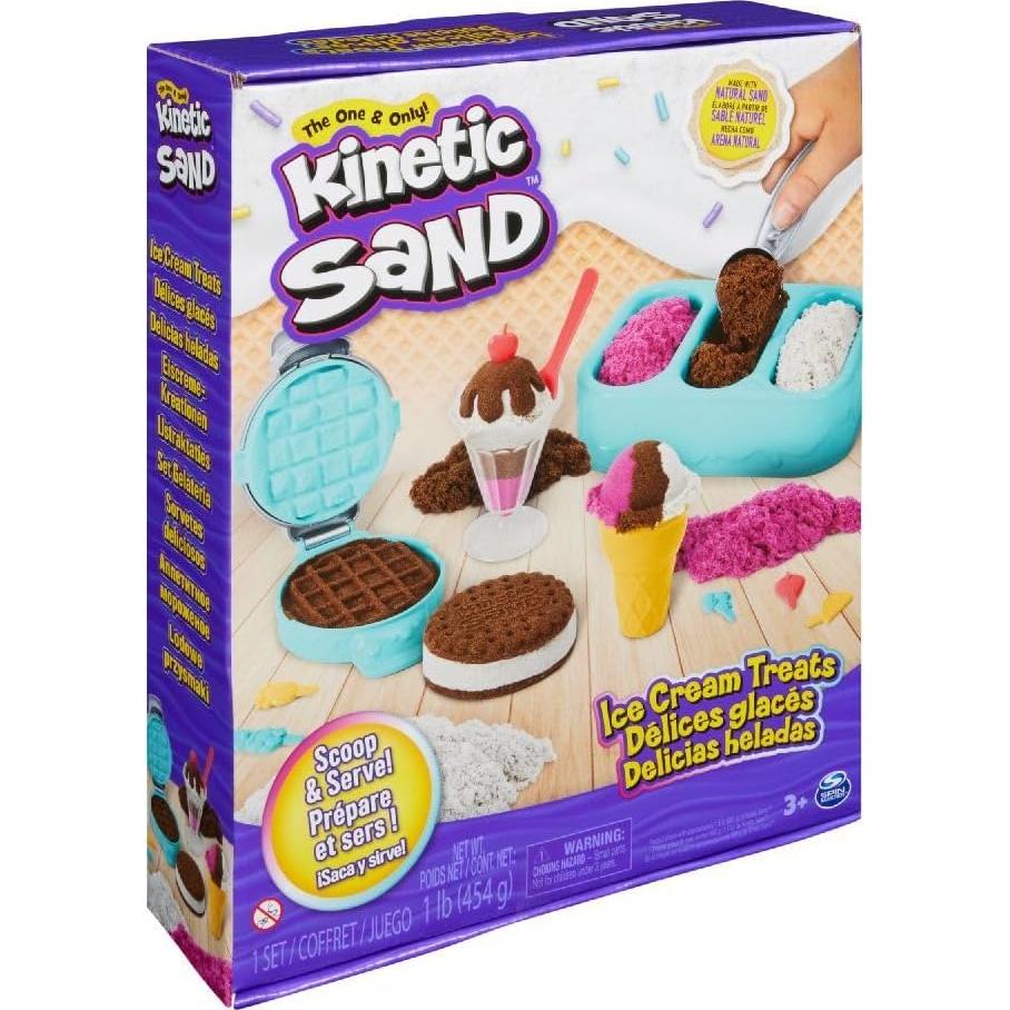 Kinetic Sand Delicias de Helado 454 g - Set Creativo Infantil