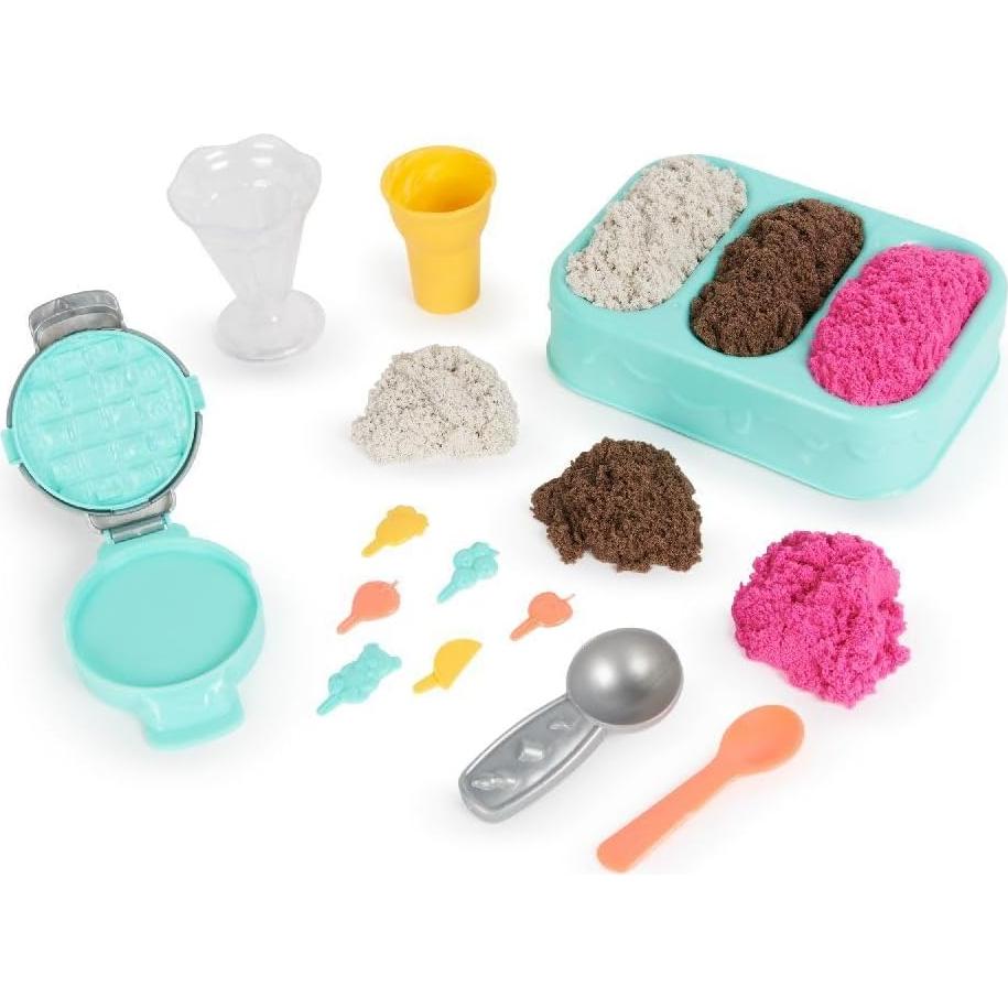 Kinetic Sand Delicias de Helado 454 g - Set Creativo Infantil