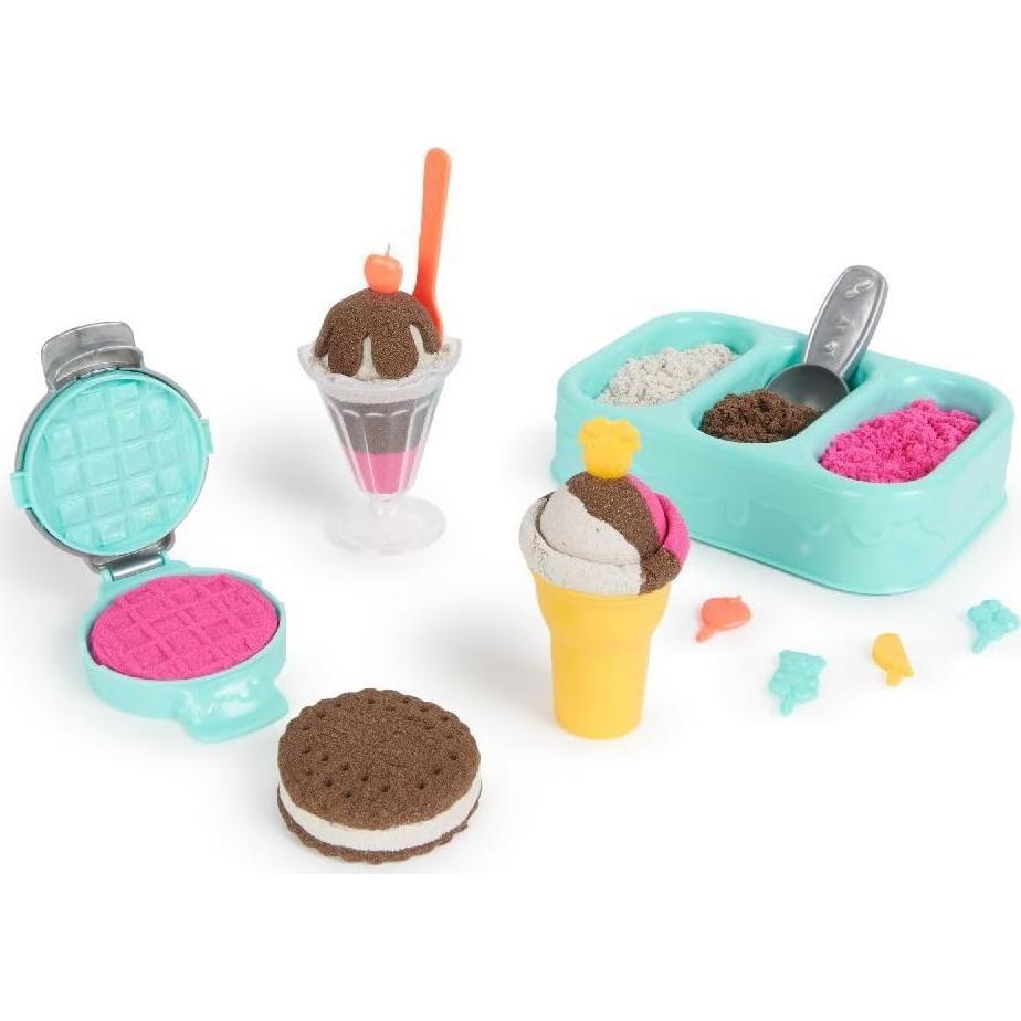 Kinetic Sand Delicias de Helado 454 g - Set Creativo Infantil