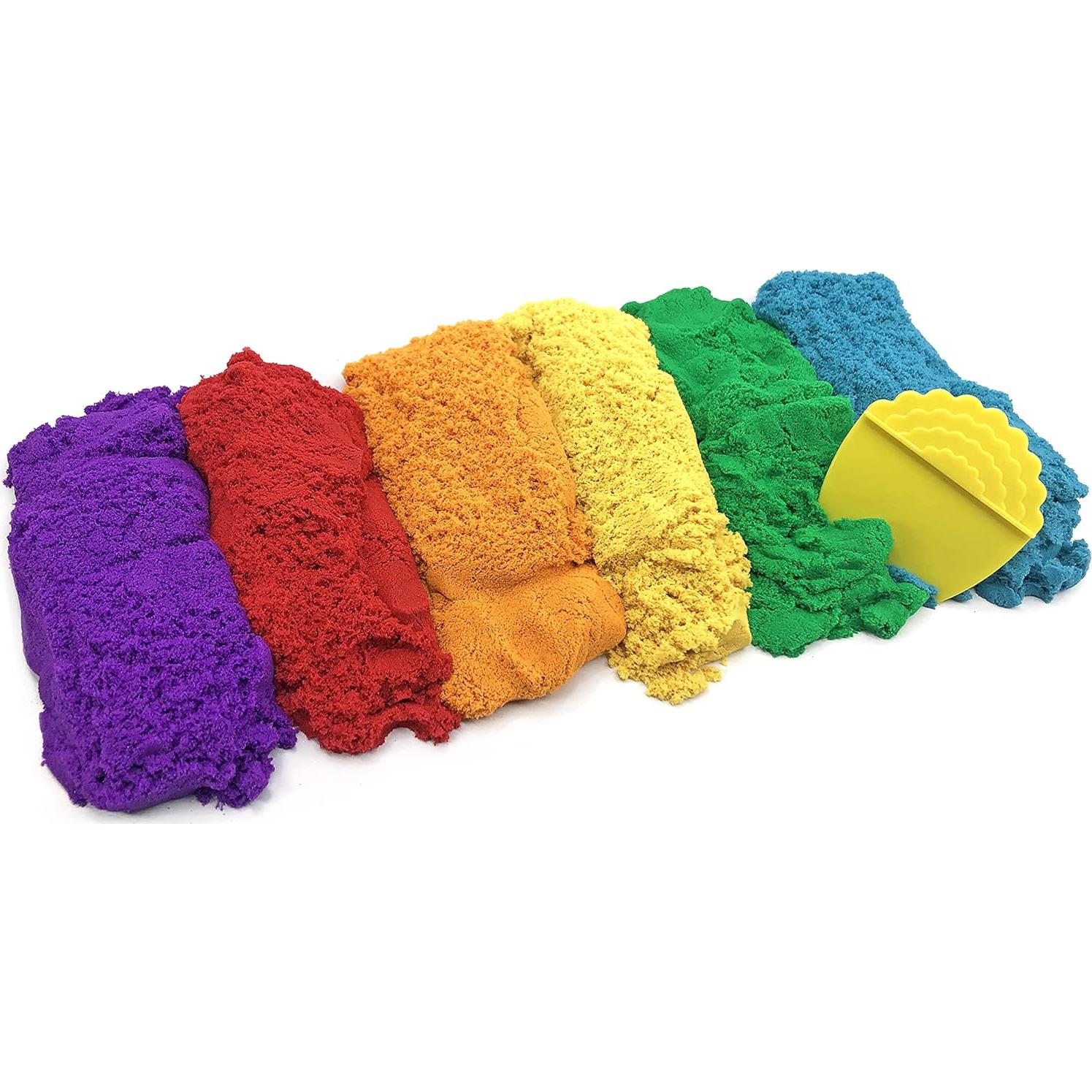 Tarro de Arena Arcoíris Cra-Z-Sand 544g con Herramienta Sorpresa