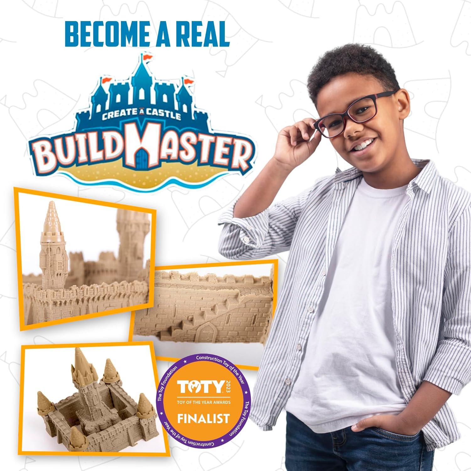 Kit de Castillo de Arena Interior Mega - 20 Piezas y 0.68 kg Arena Mágica