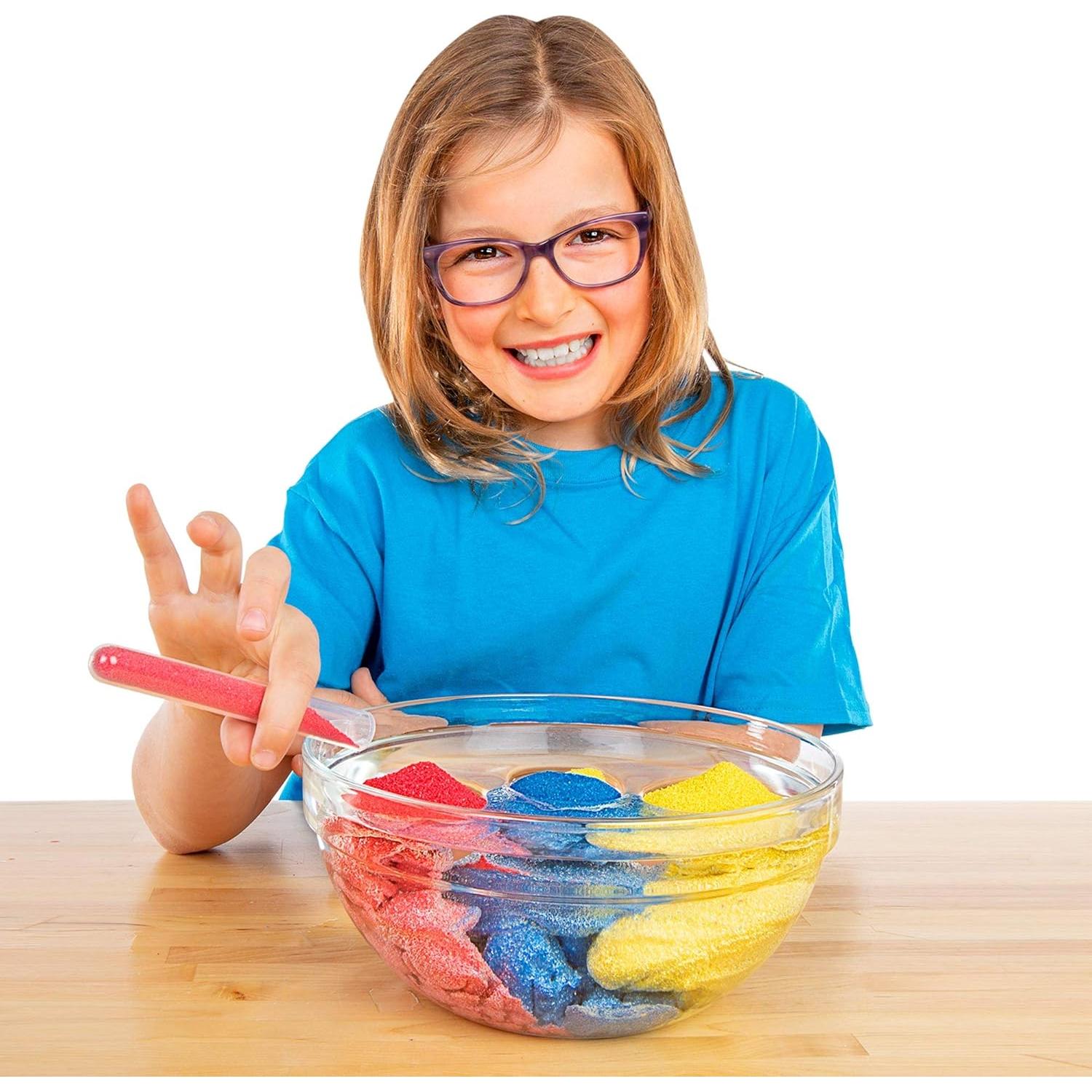 Arena Mágica Hidrofóbica Steve Spangler 227g Azul - Actividad STEM