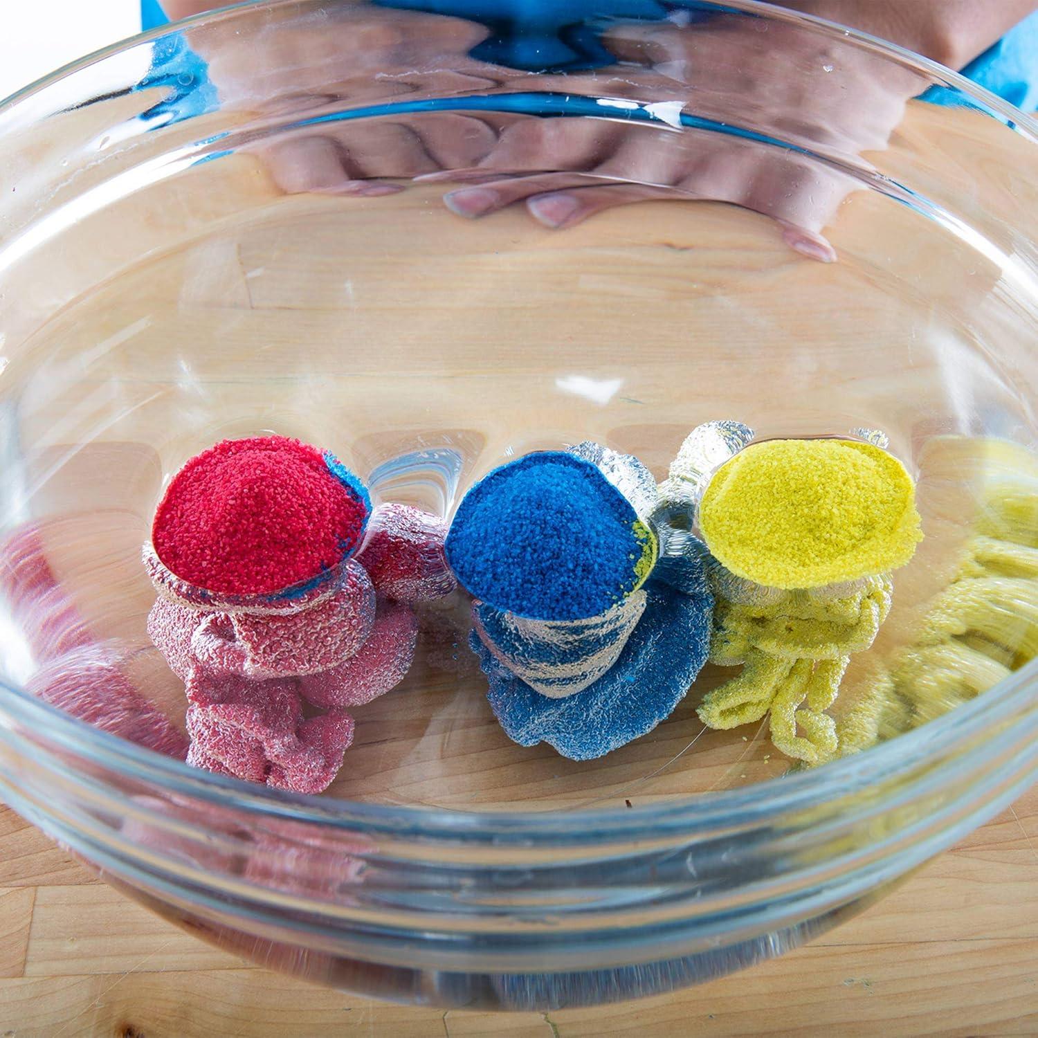 Arena Mágica Hidrofóbica Steve Spangler 227g Azul - Actividad STEM