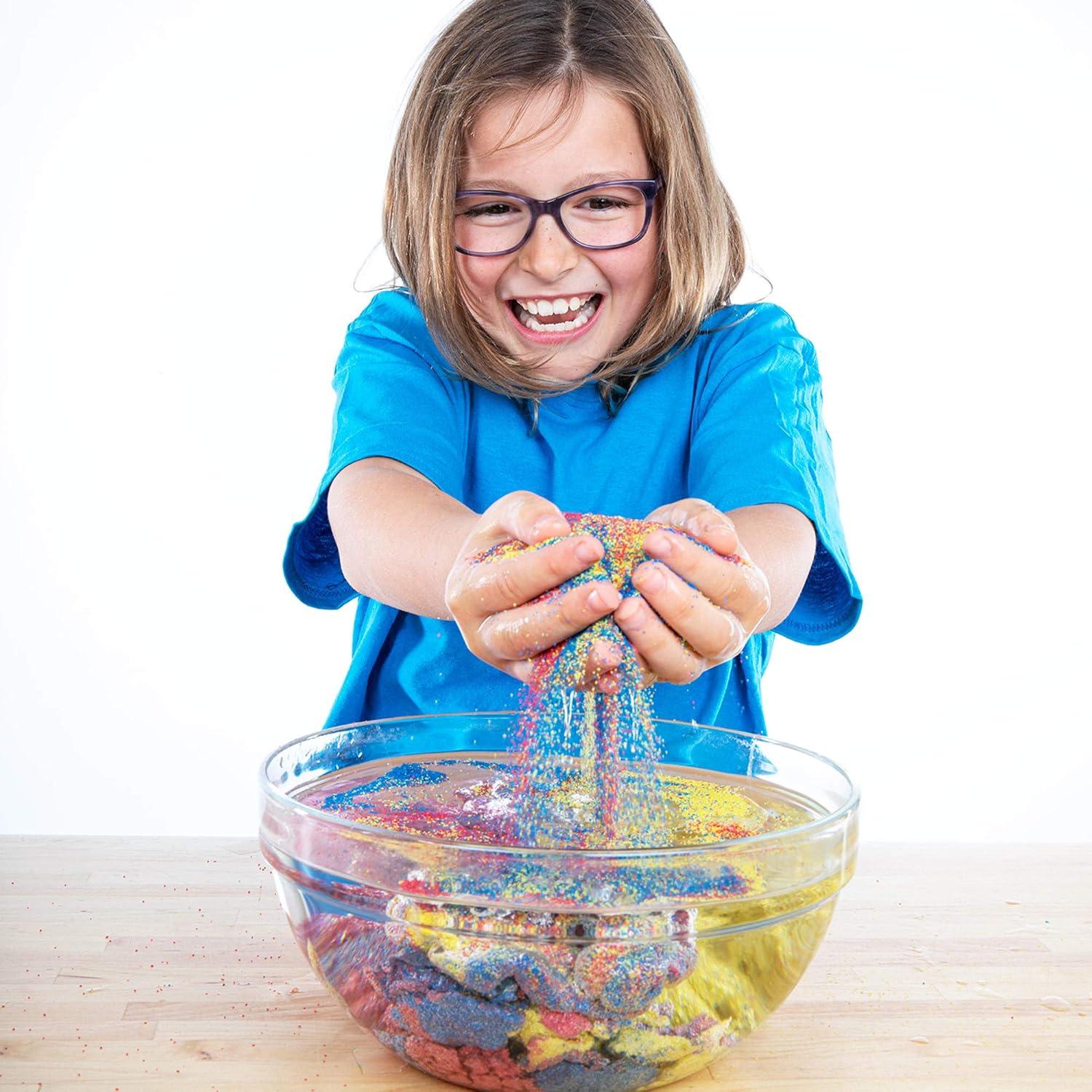 Arena Mágica Hidrofóbica Steve Spangler 227g Azul - Actividad STEM