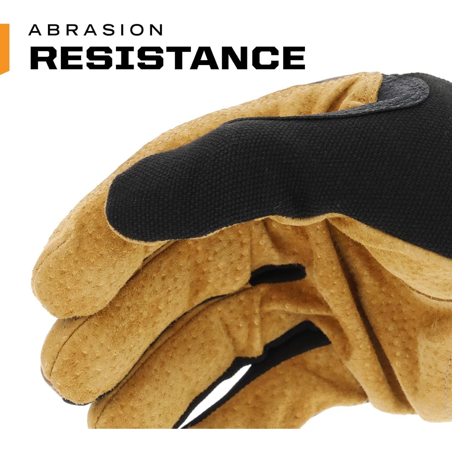 Guantes de Trabajo Mechanix Wear FastFit de Cuero Durahide