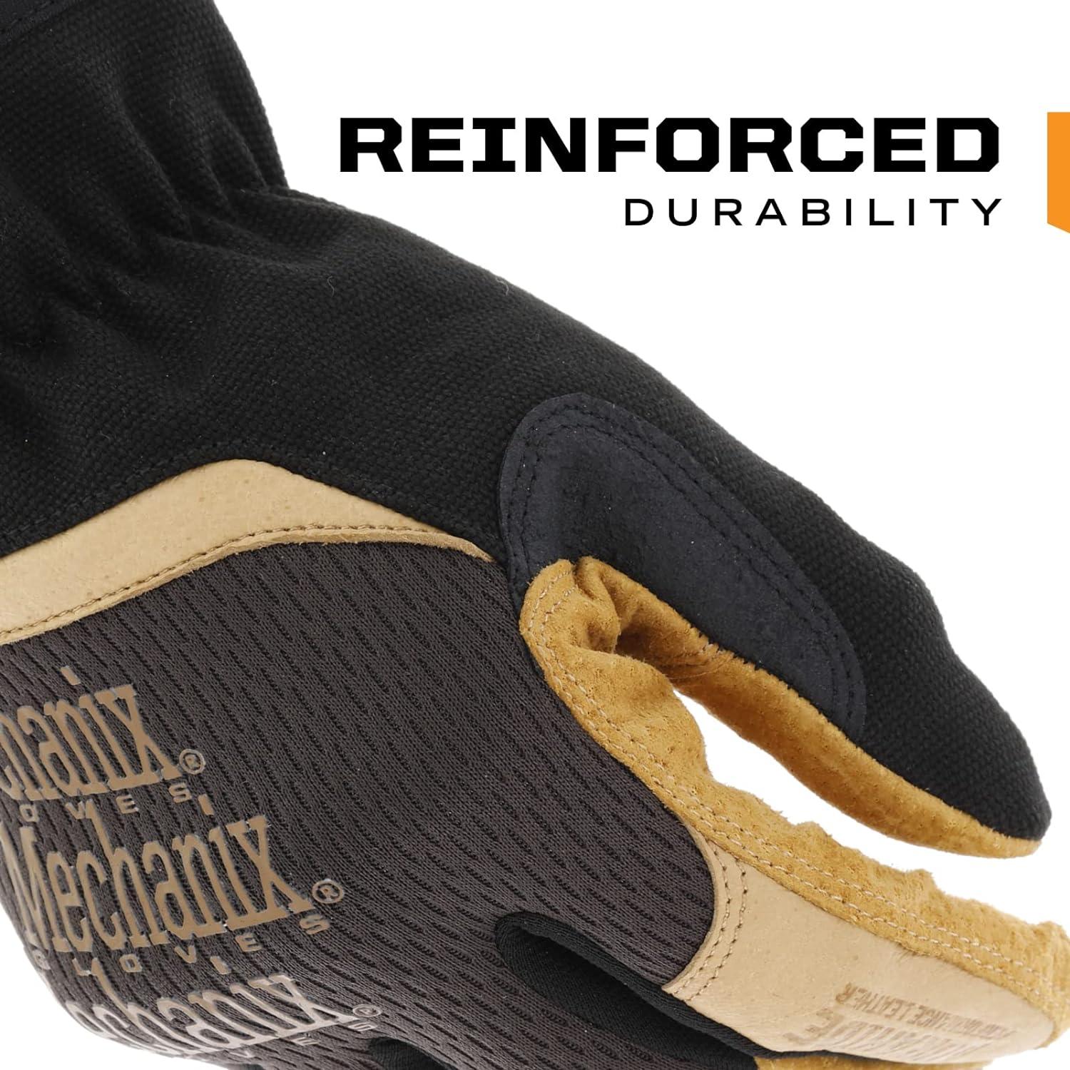 Guantes de Trabajo Mechanix Wear FastFit de Cuero Durahide