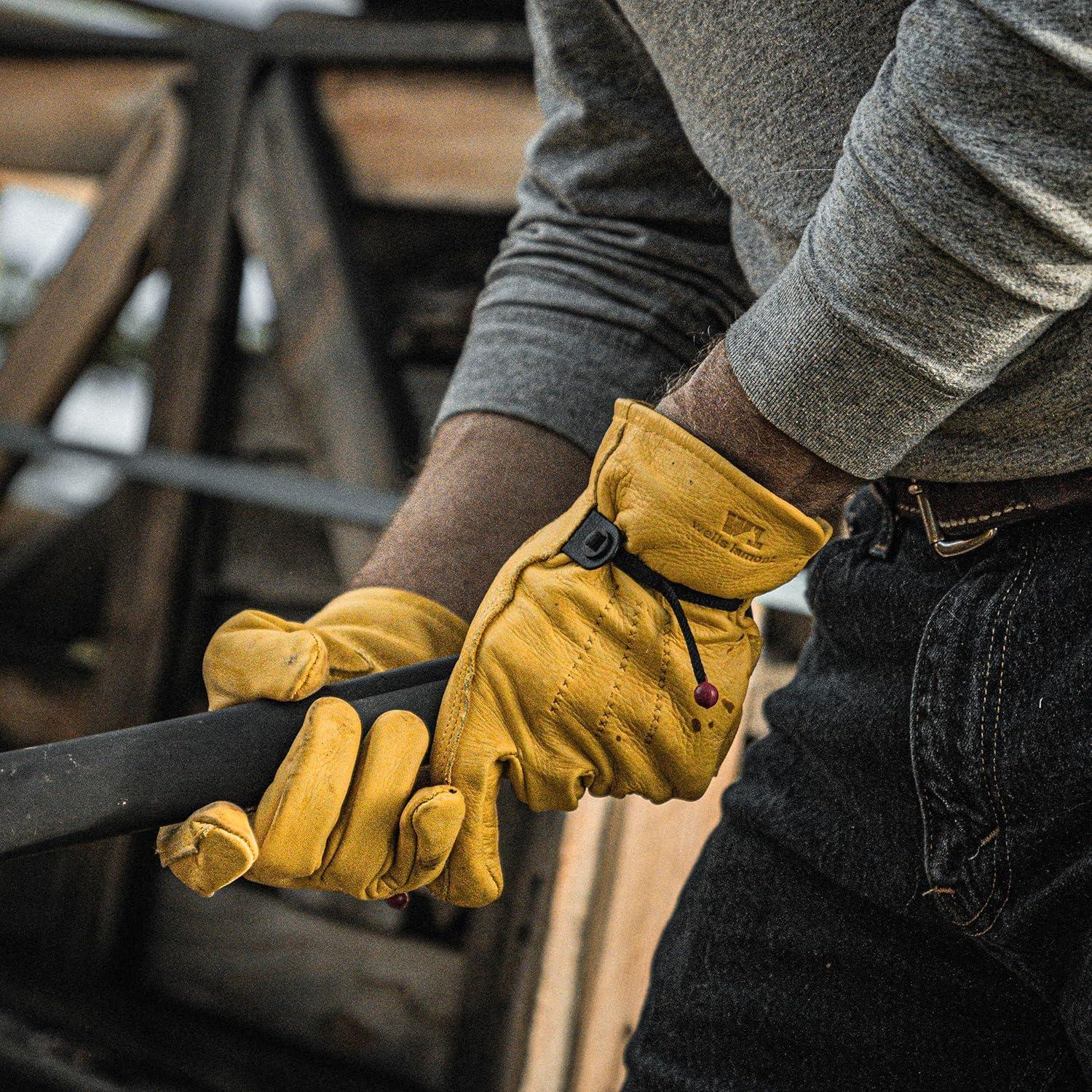 Guantes de trabajo Wells Lamont de cuero XX-Large resistentes