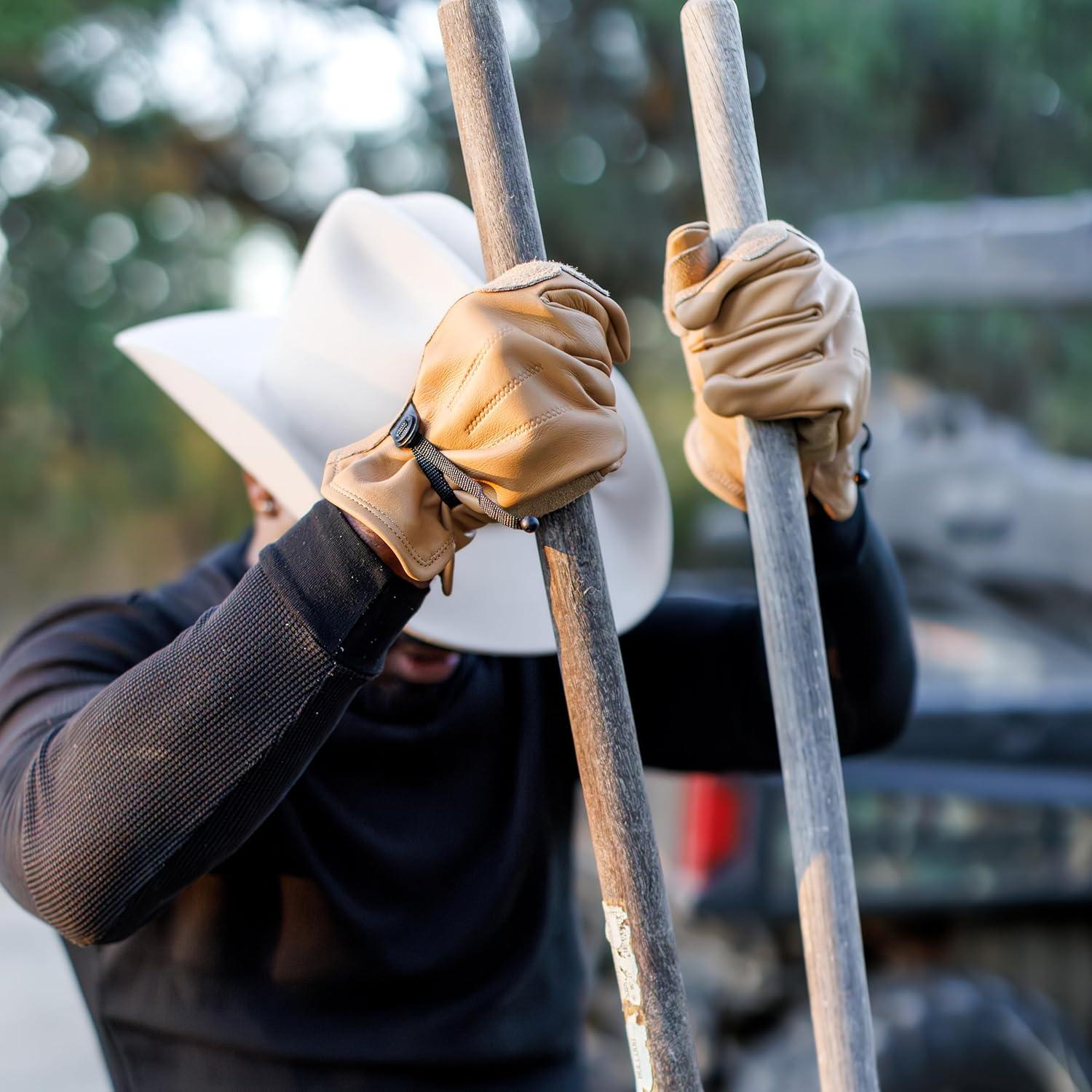 Guantes de trabajo Wells Lamont 1140XL cuero vaca X-Large