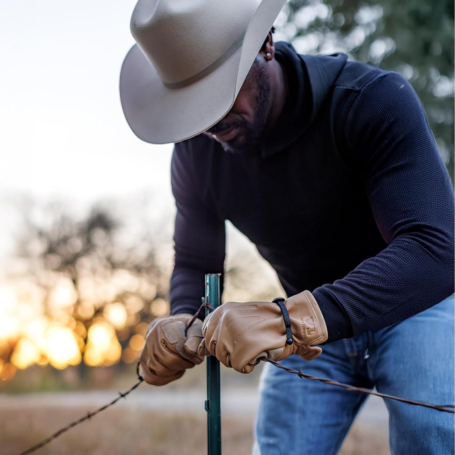 Guantes de trabajo Wells Lamont 1140XL cuero vaca X-Large