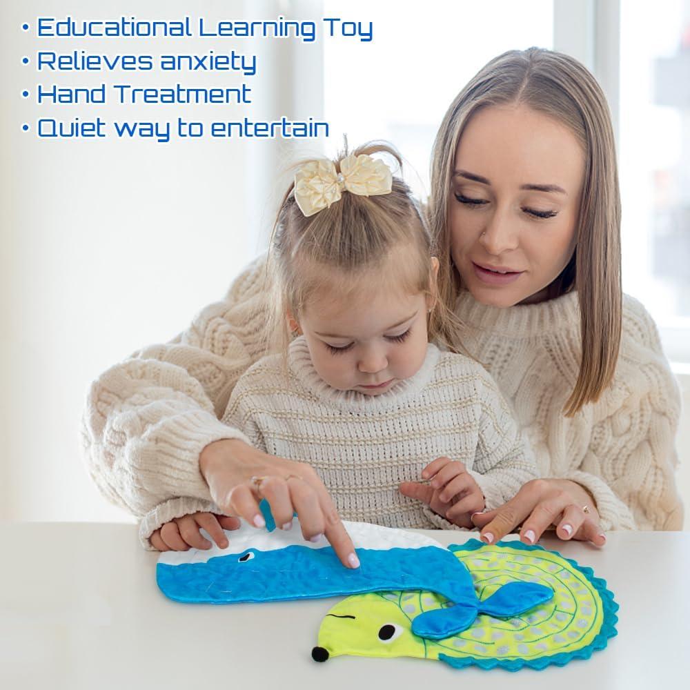 Alfombra Sensorial de Laberinto de Canicas Inbeby - 5 Pcs Animales