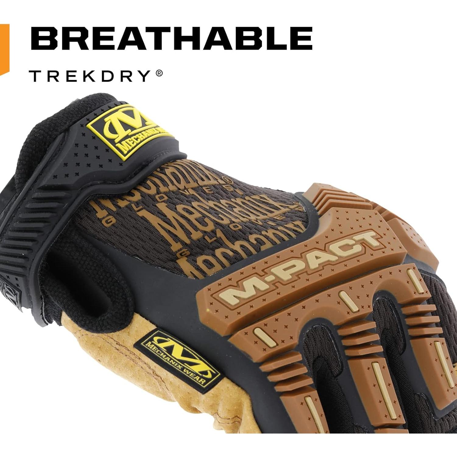 Guantes de Trabajo Mechanix Wear M-Pact Cuero Durahide 2XL