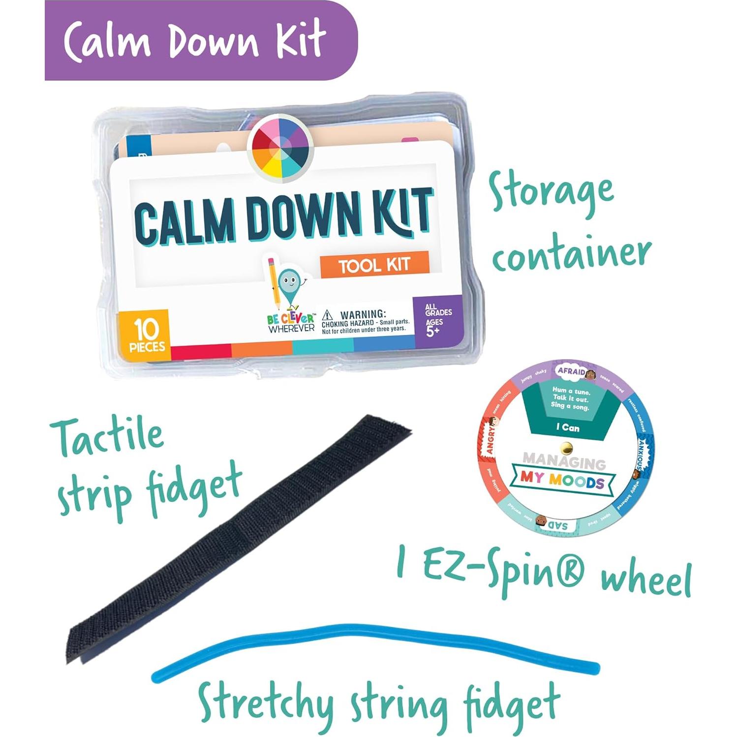 Kit de Esquina de Calma Carson Dellosa 10 Piezas Alivio Ansiedad