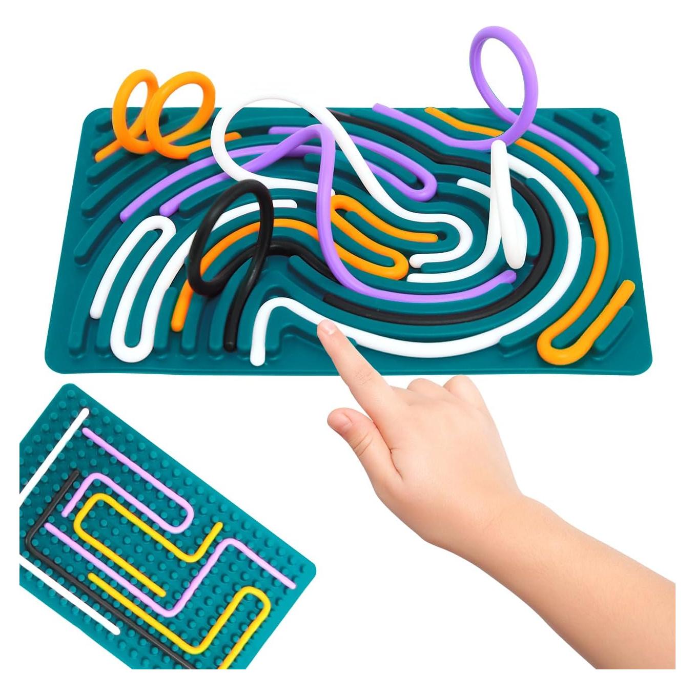 Tablero de Actividad Sensorial LIDORE Verde Oscuro 1.5x10.8x17.1 cm