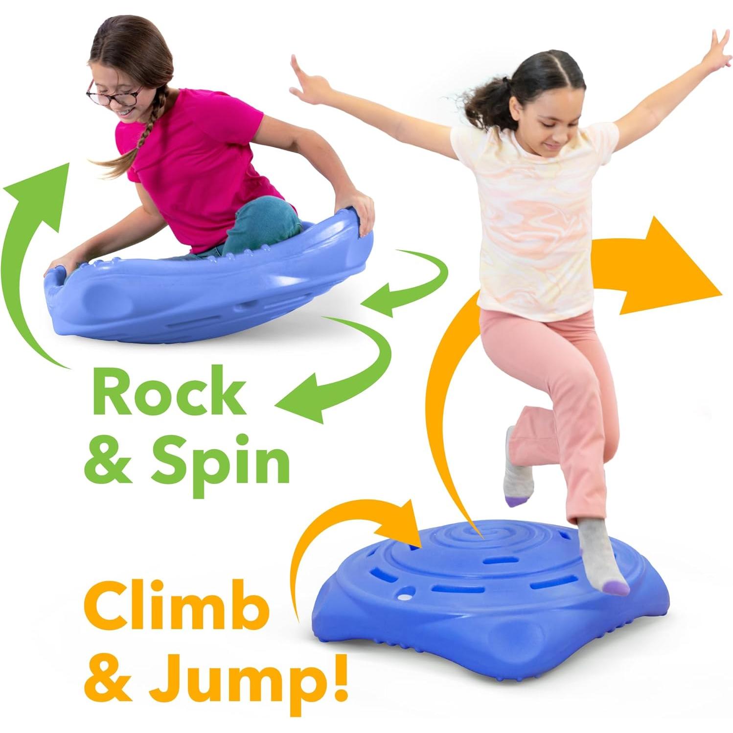 Disco de Inestabilidad Sensorial Simplay3 XL Azul para Niños 2-12 Años