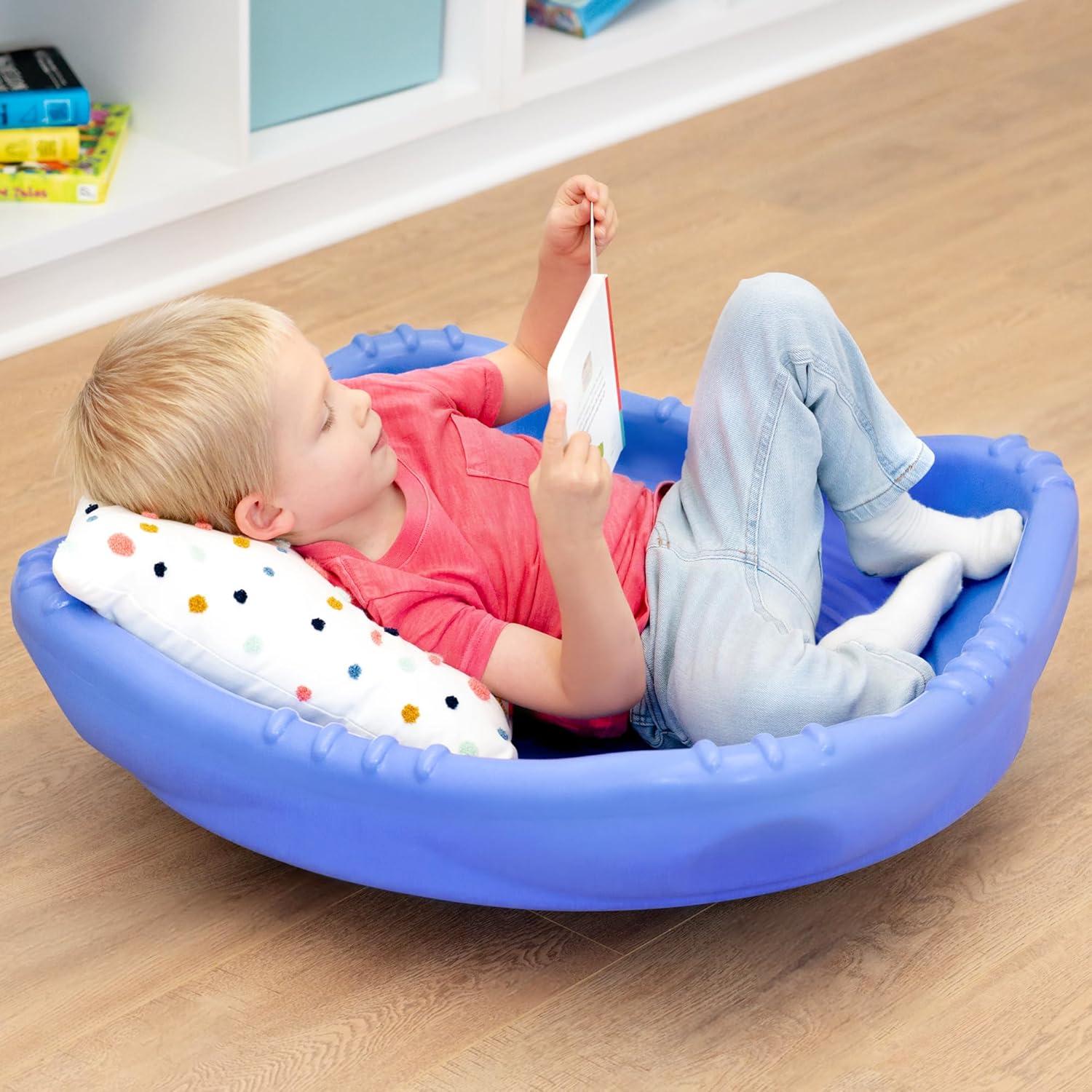 Disco de Inestabilidad Sensorial Simplay3 XL Azul para Niños 2-12 Años