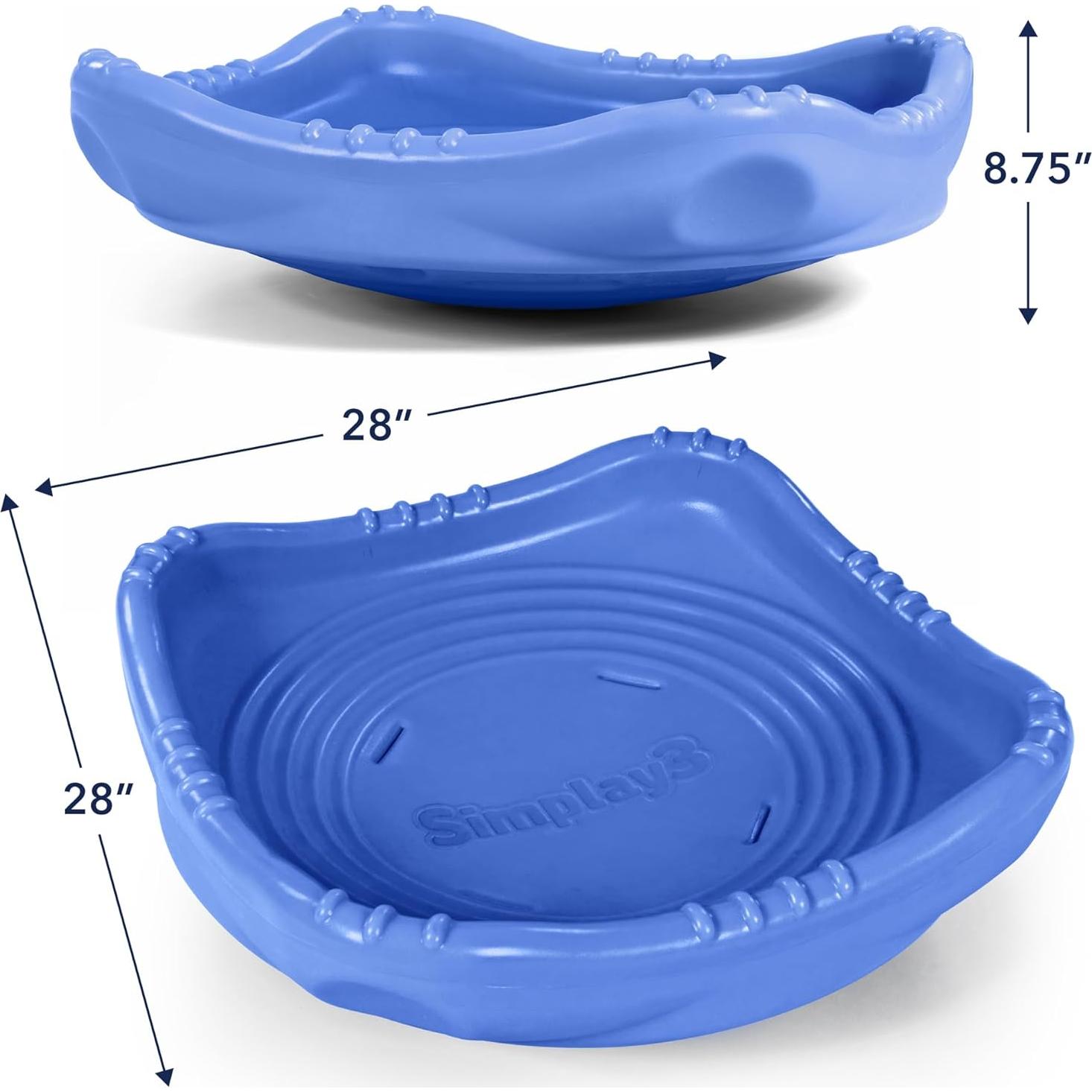 Disco de Inestabilidad Sensorial Simplay3 XL Azul para Niños 2-12 Años