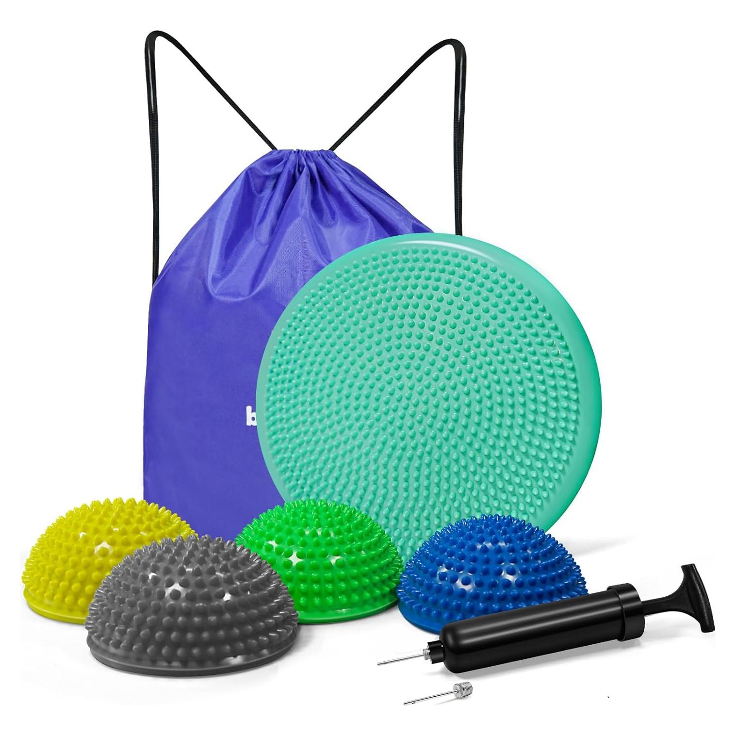 Juego de Cojines Inestables Biguphate - 4 Pods y Disco 34cm