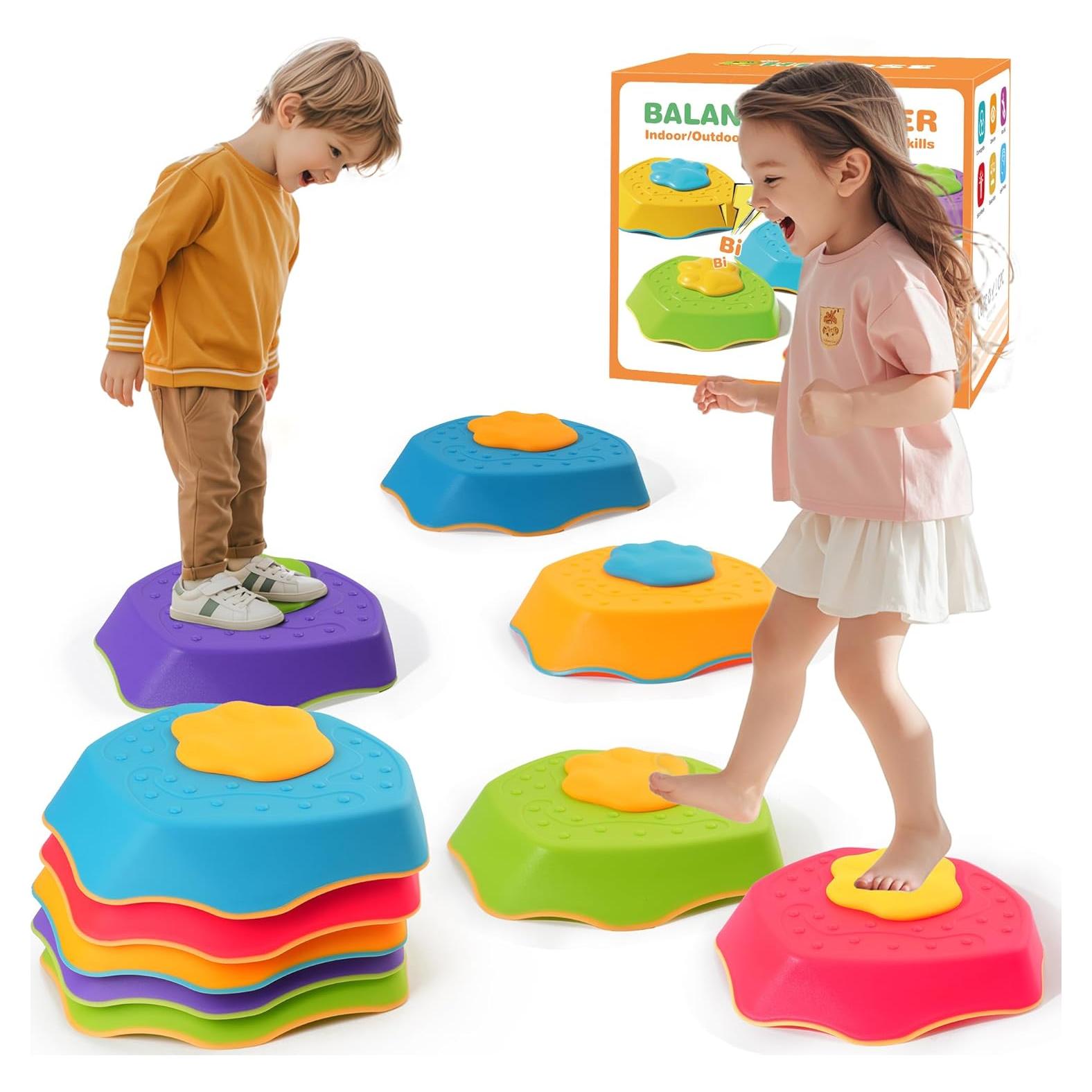 Piedras para Saltar G-WING - Juego de Equilibrio y Sonido