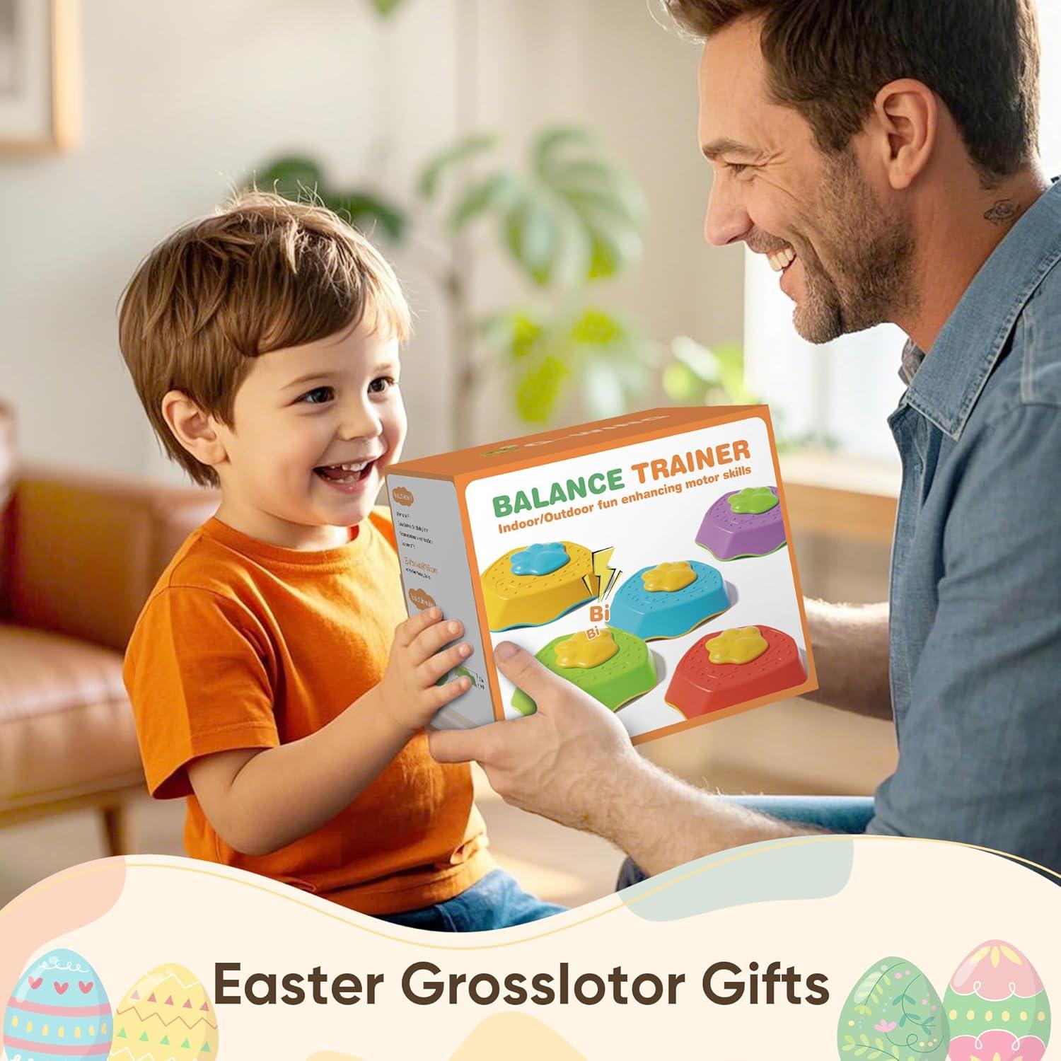 Piedras para Saltar G-WING - Juego de Equilibrio y Sonido