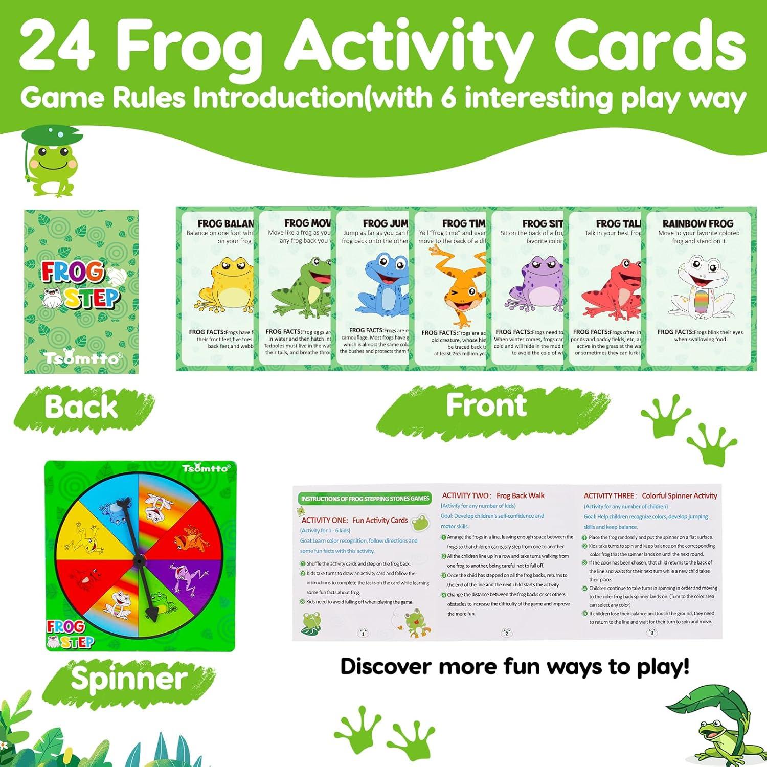 Juego de Piedras de Equilibrio Tsomtto 6 Piezas para Niños 3-8 Años