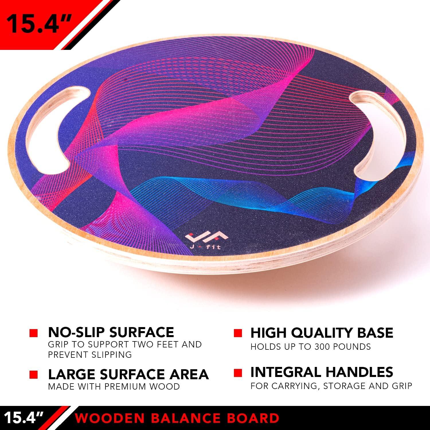 Tabla de Equilibrio JFIT 40 cm - Inclinación 18° - 300 kg