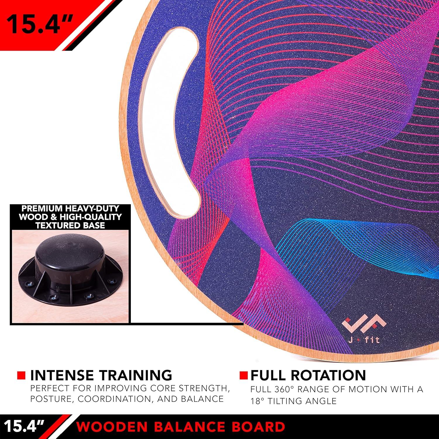 Tabla de Equilibrio JFIT 40 cm - Inclinación 18° - 300 kg