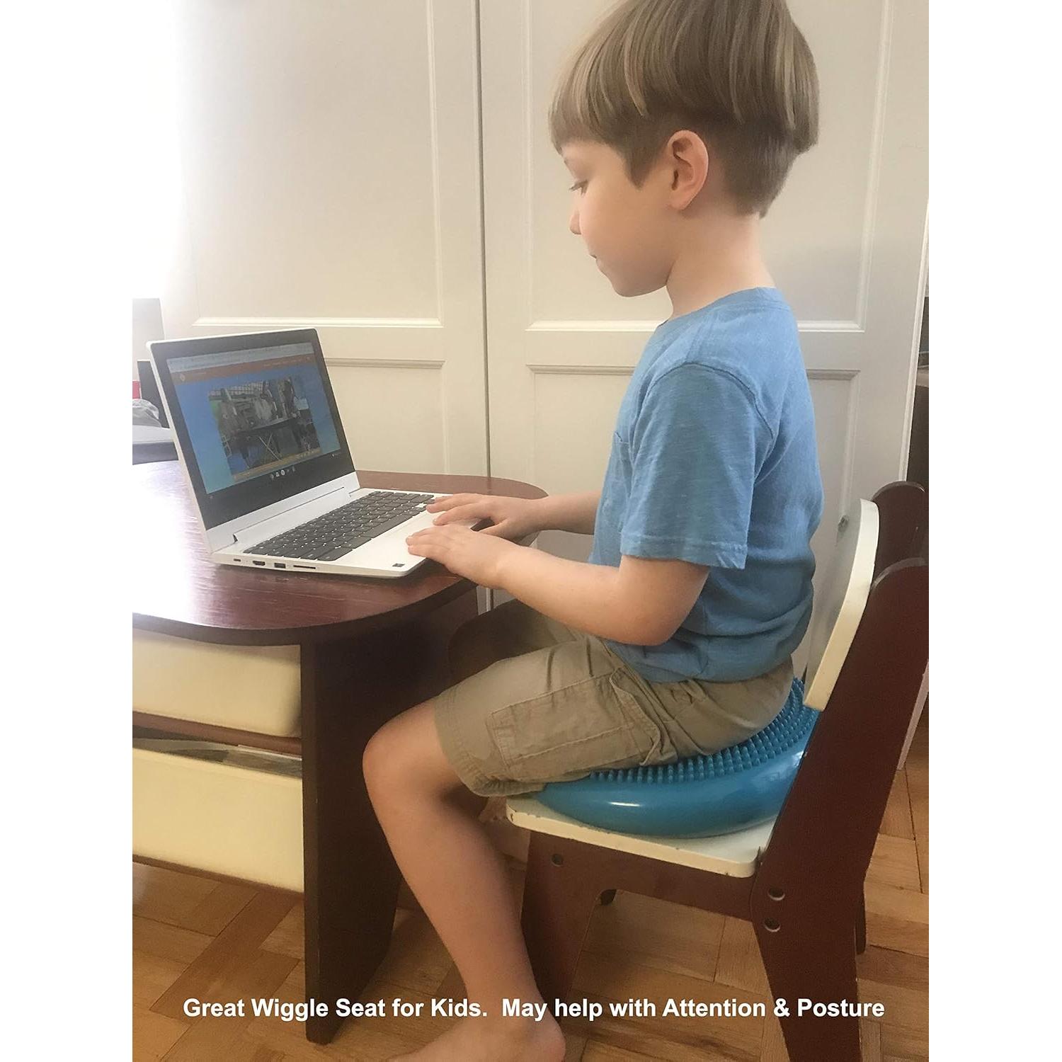 Disco de Estabilidad Inflado Elección del Terapeuta 34.3cm Azul