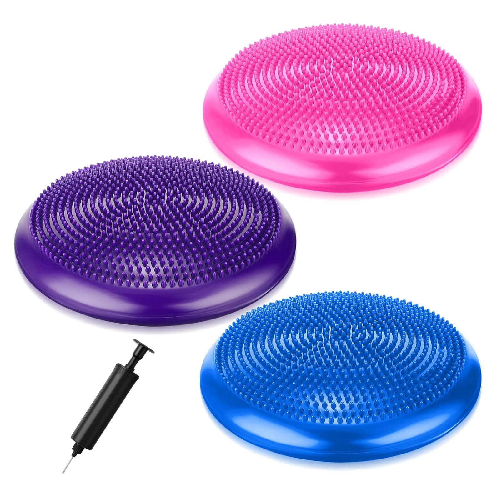 Cojín de Inestabilidad Leitee 3 Pcs para Ejercicio 34 cm