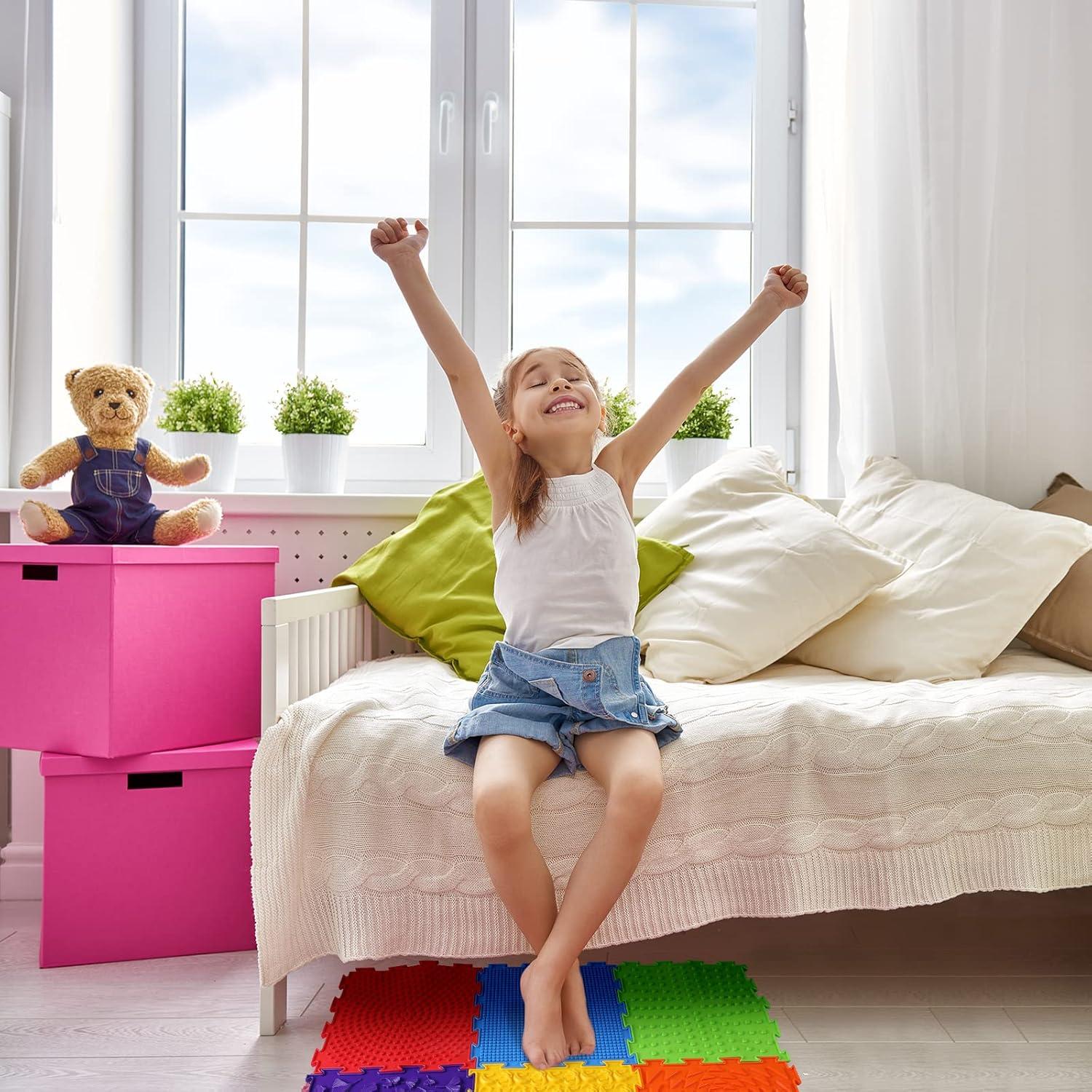 Alfombra Sensorial 7 Piezas Maitys para Niños Autistas