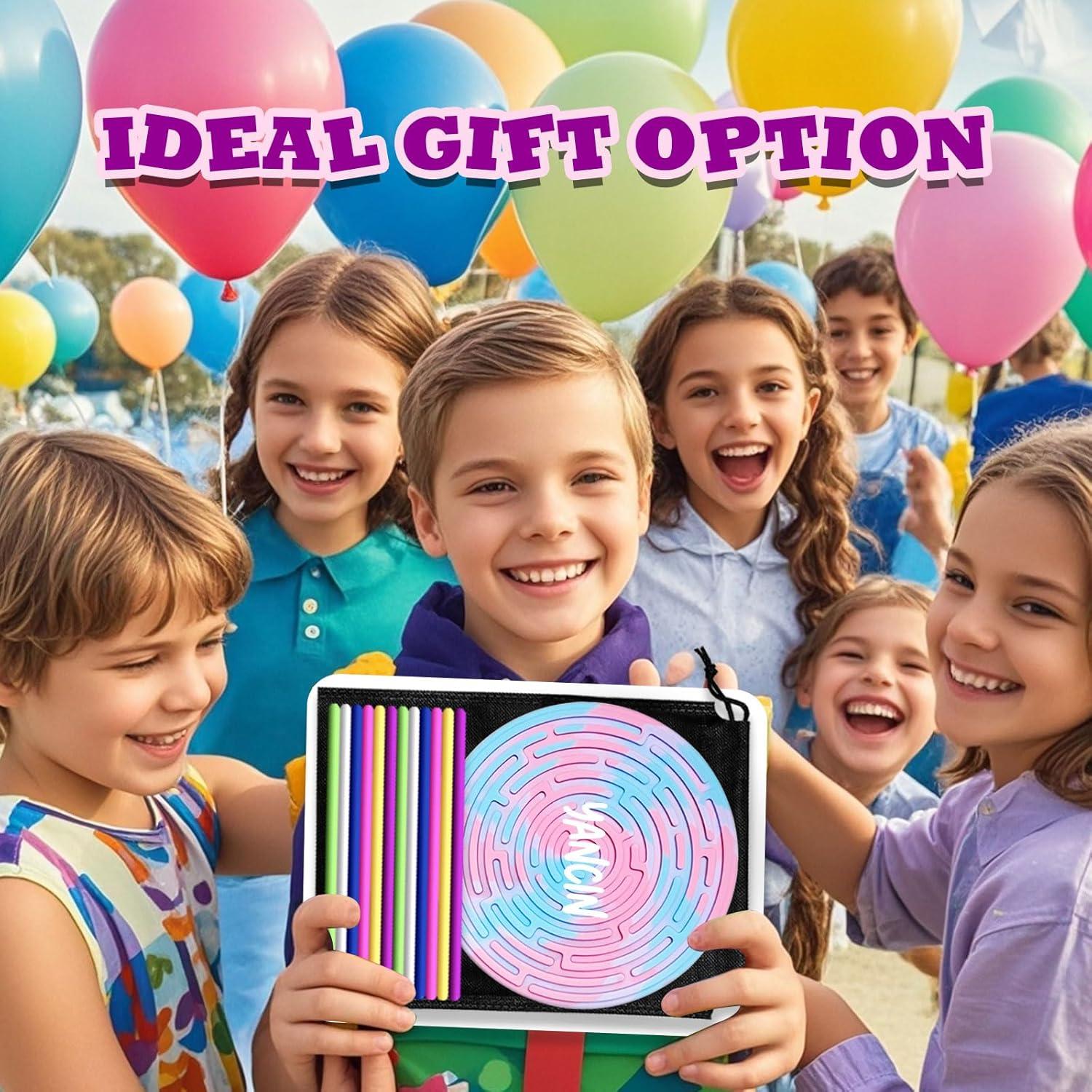 Tablero de Actividad Sensorial YANCIN para Niños y Adultos - Alivio TDAH y Ansiedad